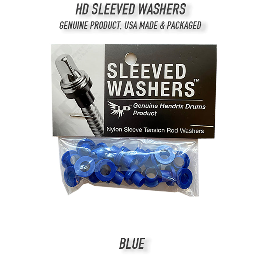 Blue Sleeved Washers