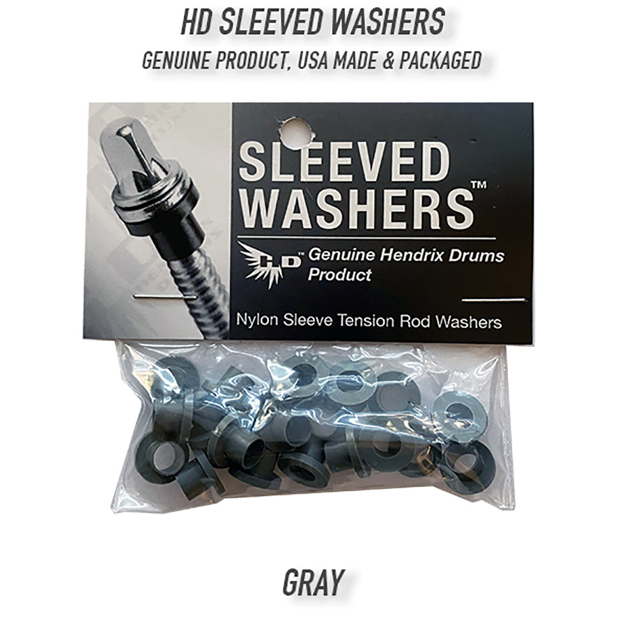 Gray Sleeved Washers