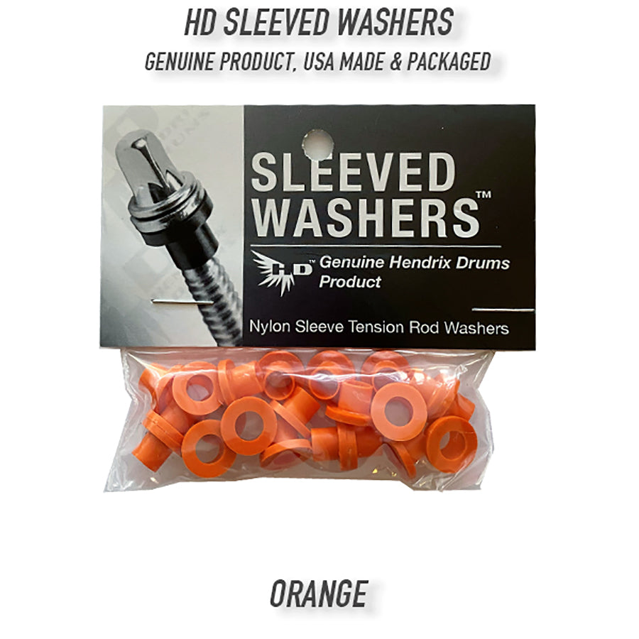 Orange Sleeved Washers
