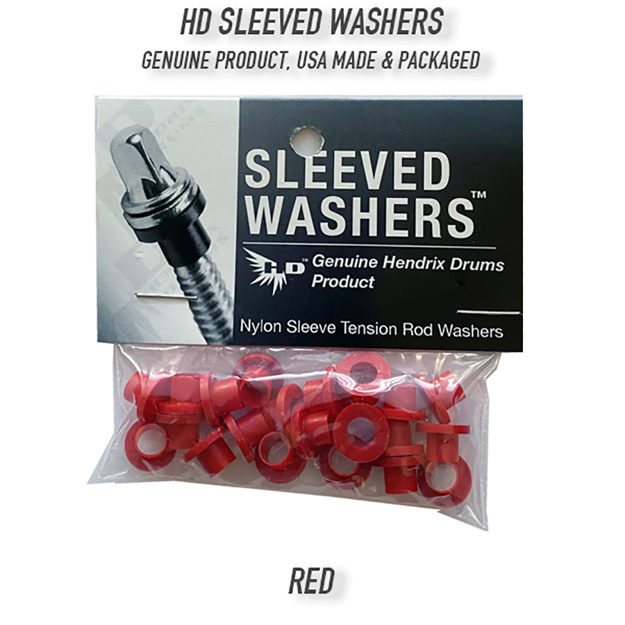 Red Sleeved Washers
