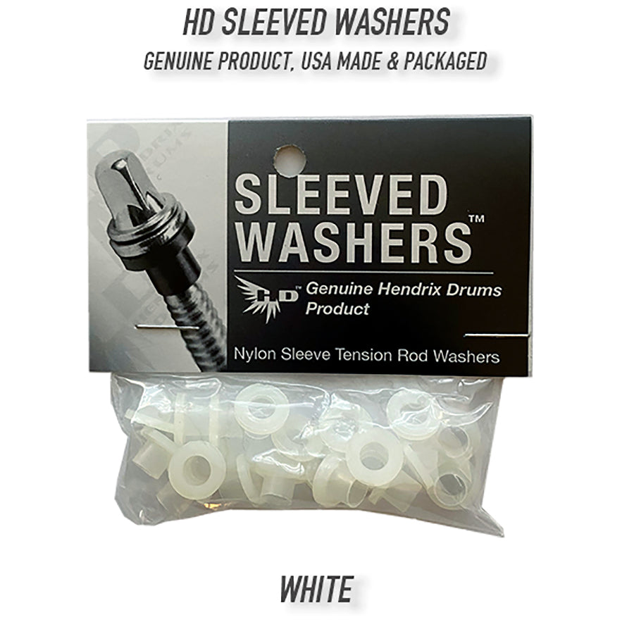 White Sleeved Washers